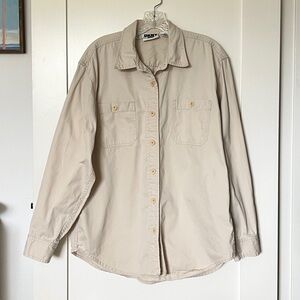 Vintage DKNY Cotton Button Up Safari Utility Shirt